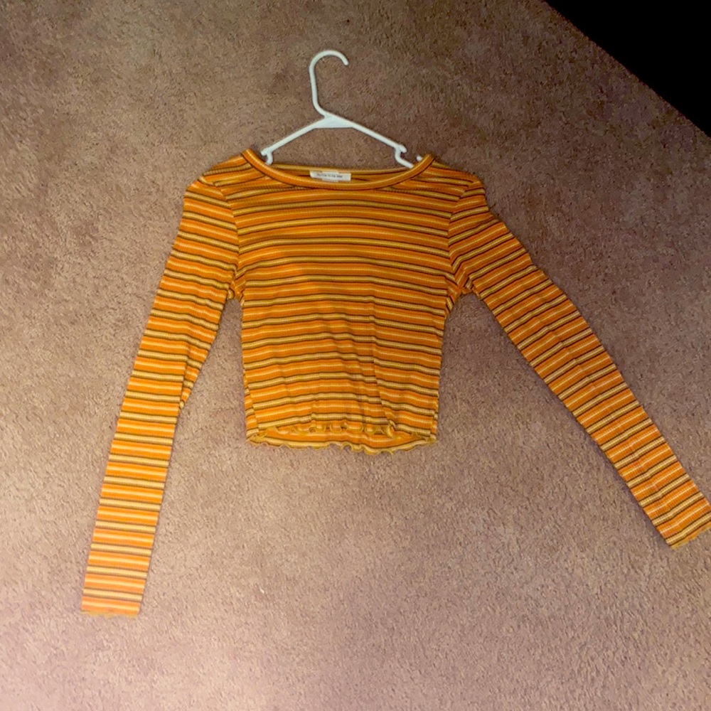 Long Sleeve Crop Top